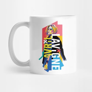 Avril Pop Art Lavigne Mug